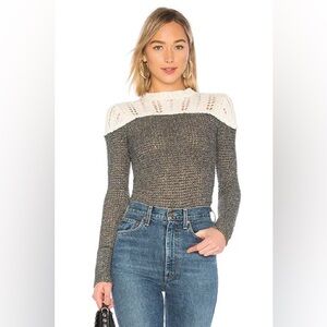 Free People Snowflake Sweater Size Medium